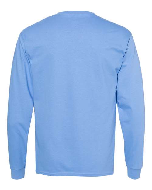Hanes Men's Authentic 100% Cotton Long Sleeve T-Shirt 5586-2