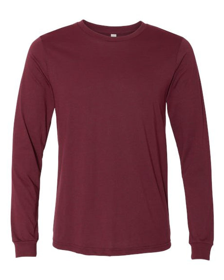 BELLA+CANVAS Unisex Heather CVC Long Sleeve Tee Mens Apparel Shirts & Tops