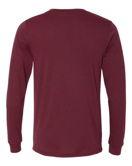 BELLA+CANVAS Unisex Heather CVC Long Sleeve Tee Mens Apparel Shirts & Tops