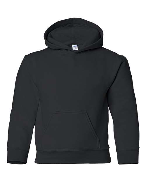 Gildan Youth Boy's Heavy Blend Hooded Sweatshirt. 18500B Youth Apparel Hoodies & Sweatshirts