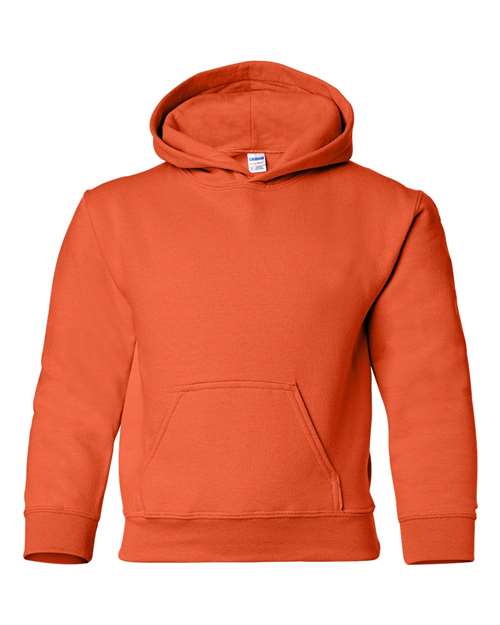 Gildan Youth Boy's Heavy Blend Hooded Sweatshirt. 18500B Youth Apparel Hoodies & Sweatshirts