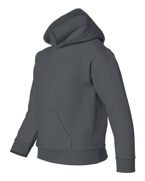 Gildan Youth Boy's Heavy Blend Hooded Sweatshirt. 18500B Youth Apparel Hoodies & Sweatshirts