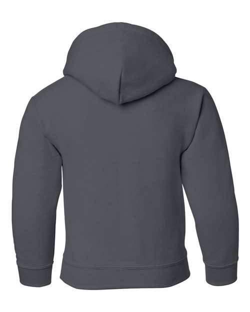 Gildan Youth Boy's Heavy Blend Hooded Sweatshirt. 18500B Youth Apparel Hoodies & Sweatshirts