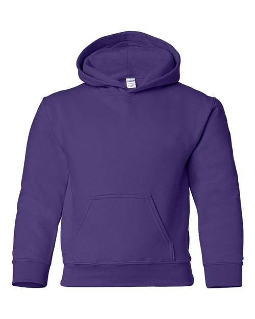 Gildan Youth Boy's Heavy Blend Hooded Sweatshirt. 18500B Youth Apparel Hoodies & Sweatshirts