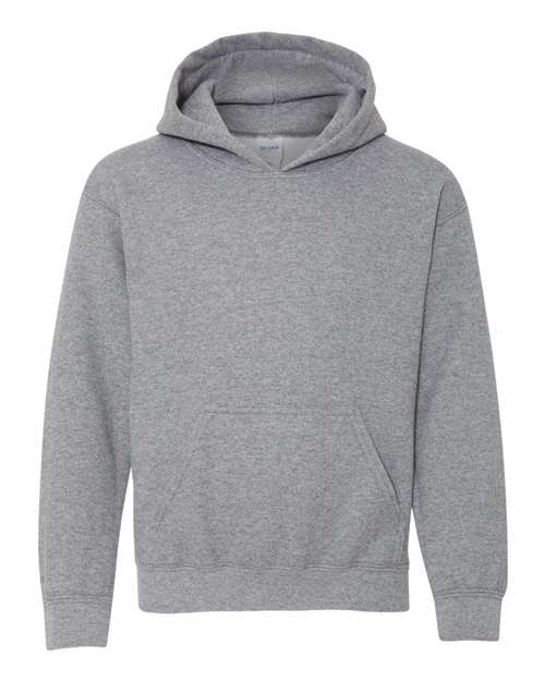 Gildan Youth Boy's Heavy Blend Hooded Sweatshirt. 18500B Youth Apparel Hoodies & Sweatshirts
