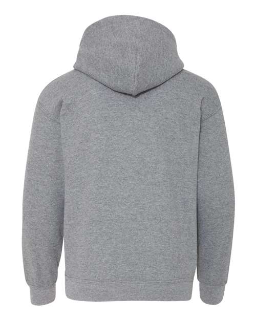 Gildan Youth Boy's Heavy Blend Hooded Sweatshirt. 18500B Youth Apparel Hoodies & Sweatshirts