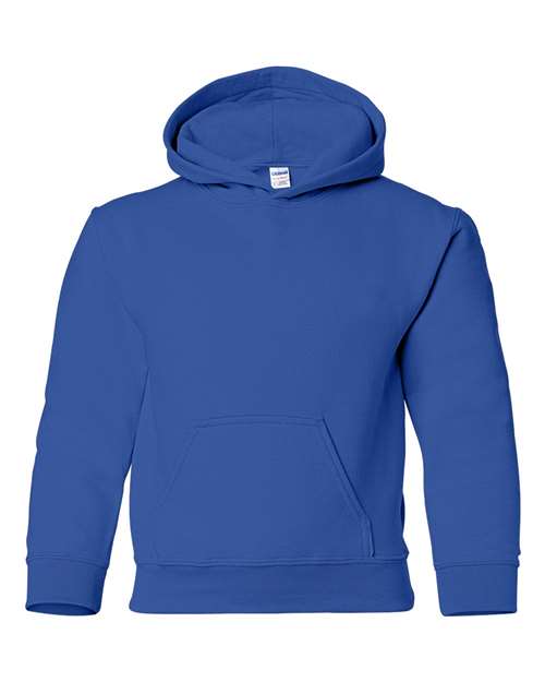 Gildan Youth Boy's Heavy Blend Hooded Sweatshirt. 18500B Youth Apparel Hoodies & Sweatshirts