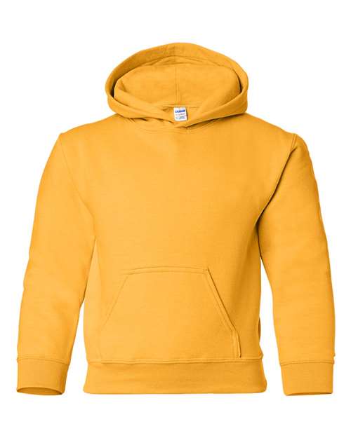 Gildan Youth Boy's Heavy Blend Hooded Sweatshirt. 18500B Youth Apparel Hoodies & Sweatshirts