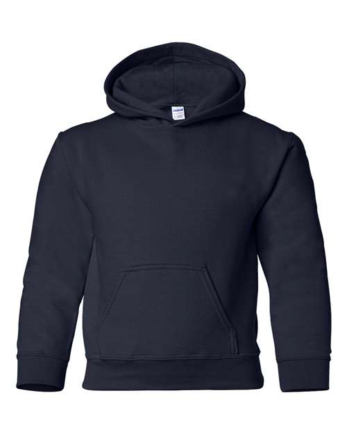 Gildan Youth Boy's Heavy Blend Hooded Sweatshirt. 18500B Youth Apparel Hoodies & Sweatshirts