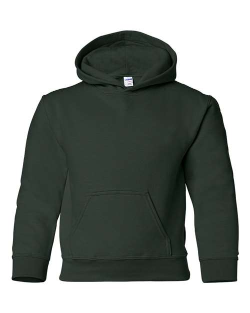 Gildan Youth Boy's Heavy Blend Hooded Sweatshirt. 18500B Youth Apparel Hoodies & Sweatshirts