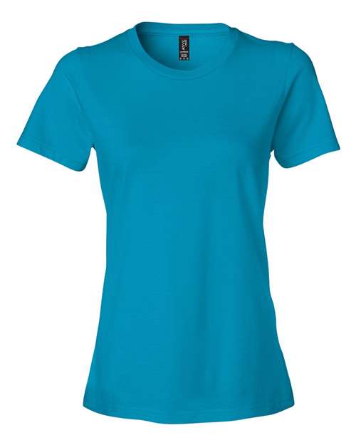 Gildan Women's Softstyle Combed Ring Spun Short Sleeve Tee 880 Womens Apparel Shirts & Tops