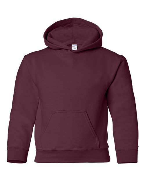 Gildan Youth Boy's Heavy Blend Hooded Sweatshirt. 18500B Youth Apparel Hoodies & Sweatshirts