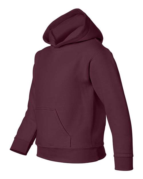 Gildan Youth Boy's Heavy Blend Hooded Sweatshirt. 18500B Youth Apparel Hoodies & Sweatshirts
