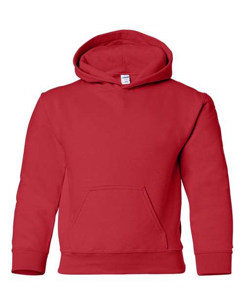 Gildan Youth Boy's Heavy Blend Hooded Sweatshirt. 18500B Youth Apparel Hoodies & Sweatshirts