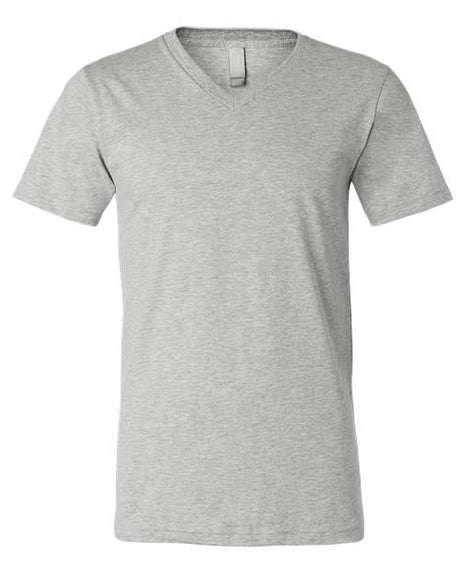 BELLA + CANVAS Men's Heather CVC V-Neck Tee 1 of 2 Mens Apparel Shirts & Tops