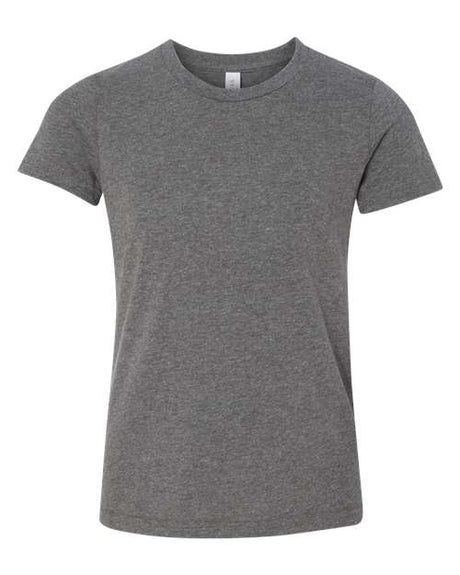 BELLA + CANVAS Youth Boy's Heather CVC Tee Youth Apparel Shirts & Tops