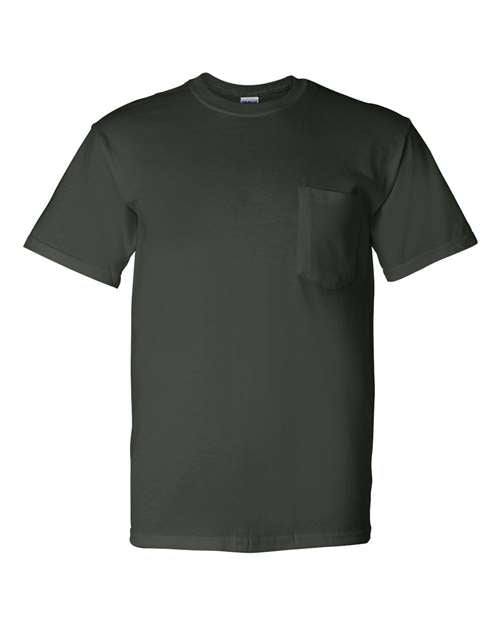 Gildan Men's DryBlend 50 Cotton/50 Poly Pocket T-Shirt 8300 Mens Apparel Shirts & Tops