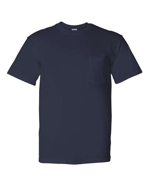 Gildan Men's DryBlend 50 Cotton/50 Poly Pocket T-Shirt 8300 Mens Apparel Shirts & Tops