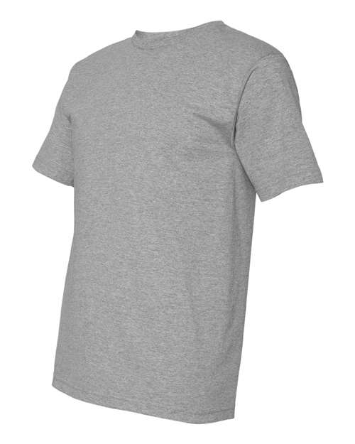 Bayside - USA-Made 100% Cotton T-Shirt Mens Apparel Shirts & Tops