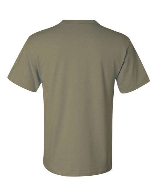 JERZEES Men's Dri-Power 50/50 Cotton/Poly Pocket T-Shirt 29MP Mens Apparel Shirts & Tops