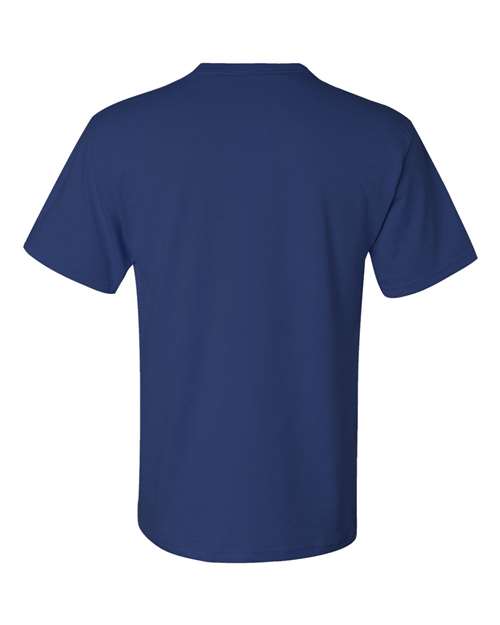 JERZEES Men's Dri-Power 50/50 Cotton/Poly Pocket T-Shirt 29MP Mens Apparel Shirts & Tops