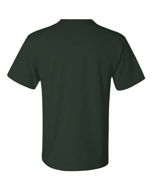 JERZEES Men's Dri-Power 50/50 Cotton/Poly Pocket T-Shirt 29MP Mens Apparel Shirts & Tops