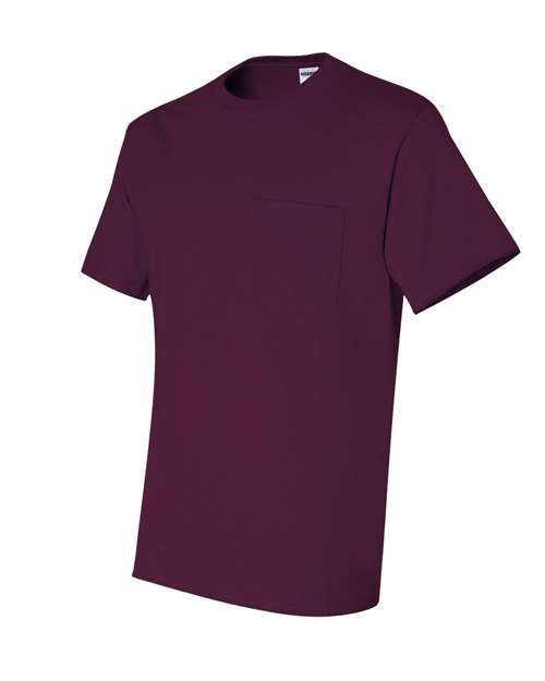 JERZEES Men's Dri-Power 50/50 Cotton/Poly Pocket T-Shirt 29MP Mens Apparel Shirts & Tops