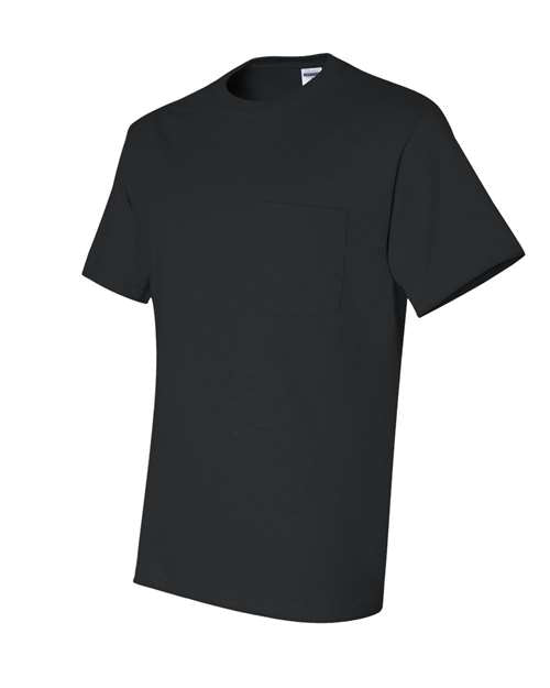 JERZEES Men's Dri-Power 50/50 Cotton/Poly Pocket T-Shirt 29MP Mens Apparel Shirts & Tops