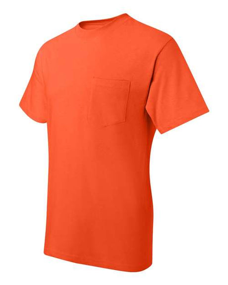 Hanes Men's Beefy-T 100% Cotton T-Shirt with Pocket 5190 Mens Apparel Shirts & Tops