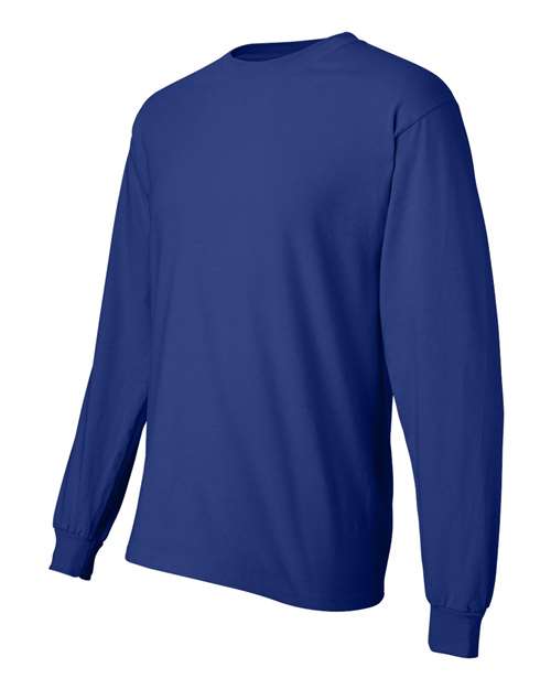 Hanes Men's Beefy-T 100% Cotton Long Sleeve T-Shirt 5186 Mens Apparel Shirts & Tops
