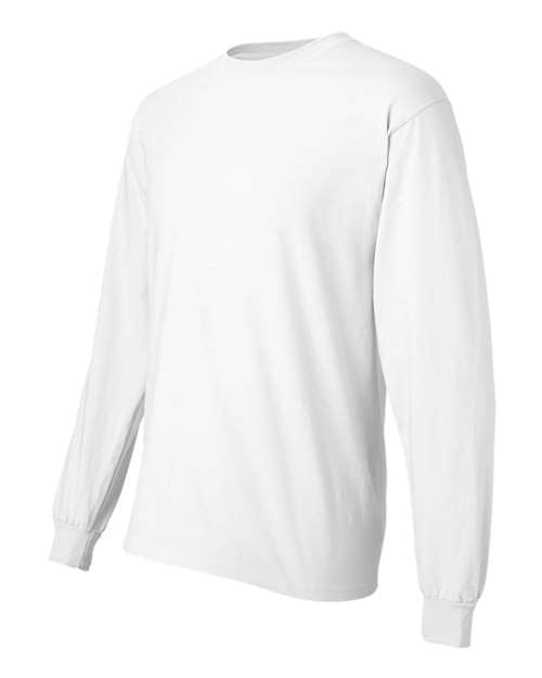 Hanes Men's Beefy-T 100% Cotton Long Sleeve T-Shirt 5186 Mens Apparel Shirts & Tops