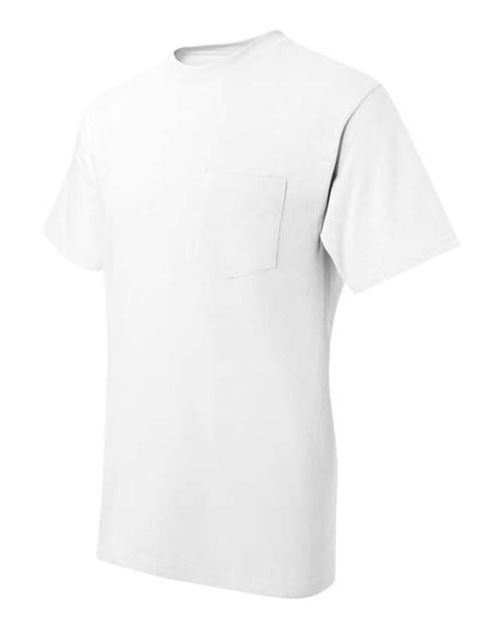 Hanes Men's Beefy-T 100% Cotton T-Shirt with Pocket 5190 Mens Apparel Shirts & Tops