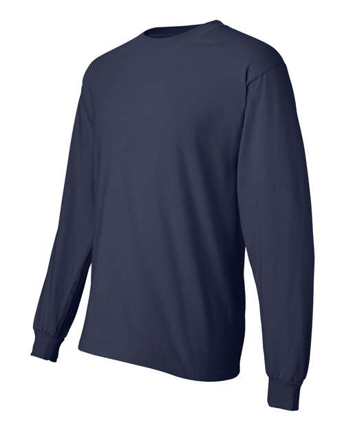 Hanes Men's Beefy-T 100% Cotton Long Sleeve T-Shirt 5186 Mens Apparel Shirts & Tops