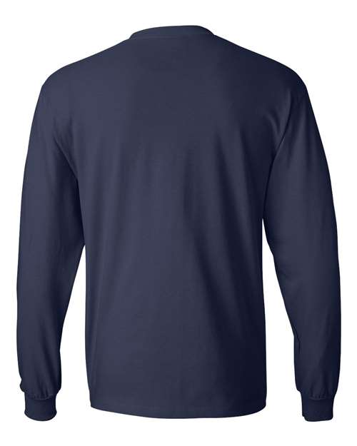 Hanes Men's Beefy-T 100% Cotton Long Sleeve T-Shirt 5186 Mens Apparel Shirts & Tops