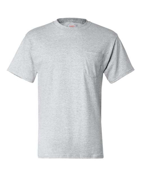Hanes Men's Beefy-T 100% Cotton T-Shirt with Pocket 5190 Mens Apparel Shirts & Tops