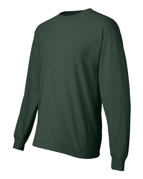Hanes Men's Beefy-T 100% Cotton Long Sleeve T-Shirt 5186 Mens Apparel Shirts & Tops