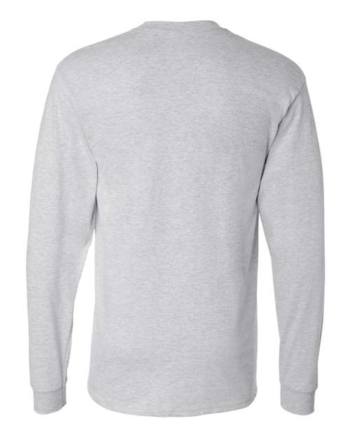 Hanes Men's Beefy-T 100% Cotton Long Sleeve T-Shirt 5186 Mens Apparel Shirts & Tops