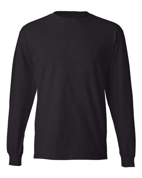 Hanes Men's Beefy-T 100% Cotton Long Sleeve T-Shirt 5186 Mens Apparel Shirts & Tops