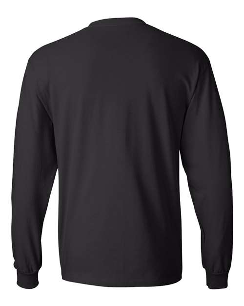 Hanes Men's Beefy-T 100% Cotton Long Sleeve T-Shirt 5186 Mens Apparel Shirts & Tops