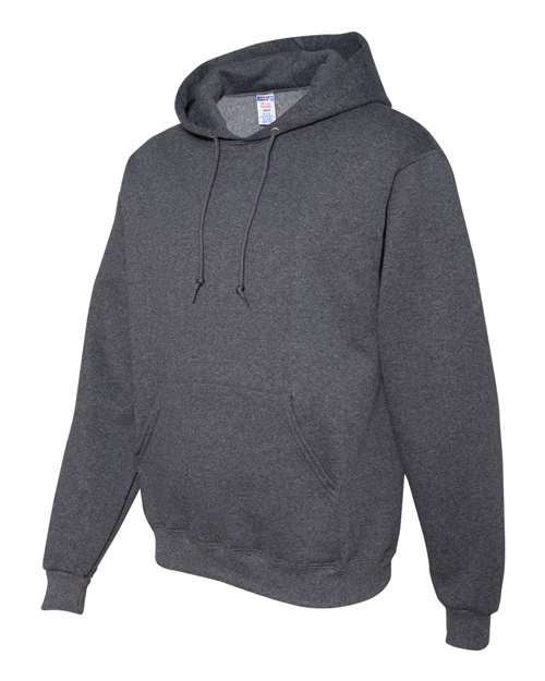 JERZEES Men's Super Sweats NuBlend - Pullover Hooded Sweatshirt. 4997M Mens Apparel Sweatshirts & Fleece