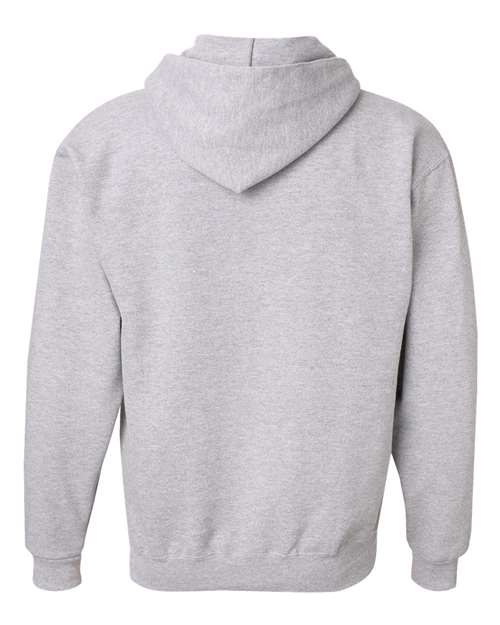 JERZEES Men's Super Sweats NuBlend - Pullover Hooded Sweatshirt. 4997M Mens Apparel Sweatshirts & Fleece