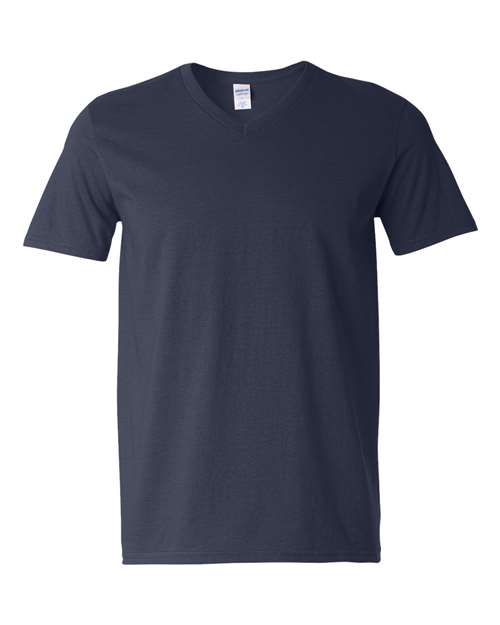 Gildan Men's Softstyle V-Neck T-Shirt. 64V00 Mens Apparel Shirts & Tops