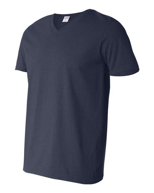 Gildan Men's Softstyle V-Neck T-Shirt. 64V00 Mens Apparel Shirts & Tops