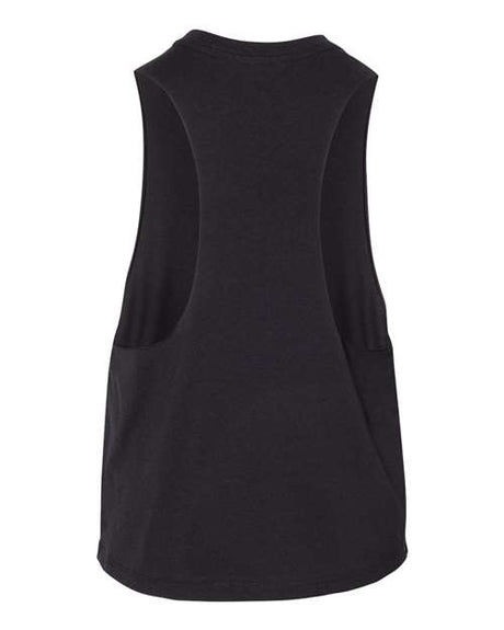 BELLA + CANVAS Women's Racerback Cropped Tank. BC6682 Womens Apparel Shirts & Tops