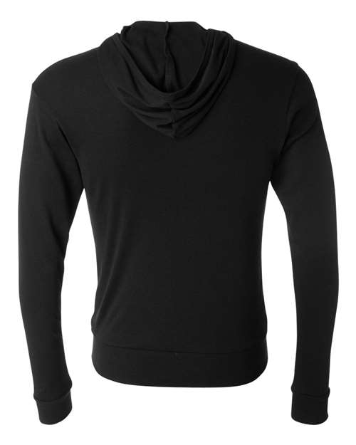 BELLA + CANVAS Men's Triblend Full-Zip Lightweight Hoodie BC3939 Mens Apparel Sweatshirts & Fleece