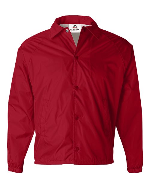 Augusta Men's Nylon Coach's Jacket/Lined Mens Apparel Jackets & Vests