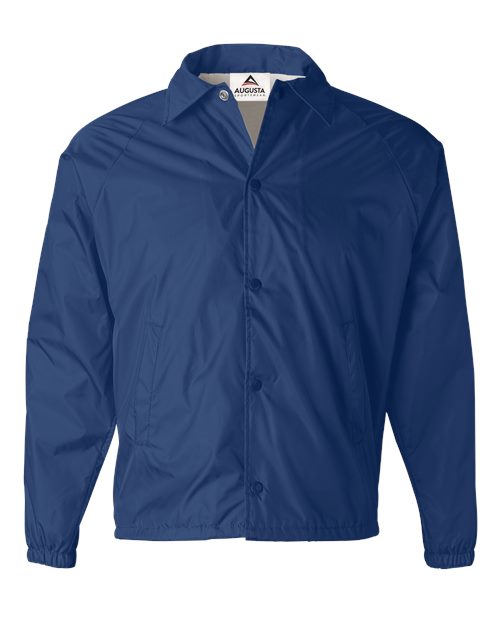 Augusta Men's Nylon Coach's Jacket/Lined Mens Apparel Jackets & Vests