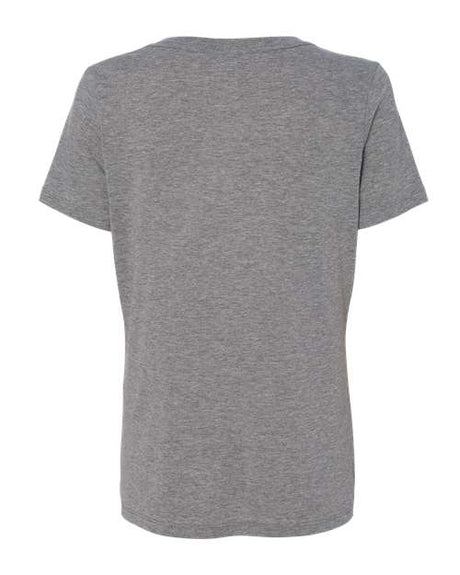 BELLA + CANVAS Women's Relaxed Triblend V-Neck Tee Womens Apparel Shirts & Tops
