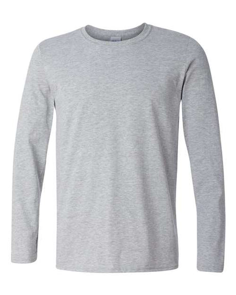 Gildan Men's Softstyle Long Sleeve T-Shirt 64400 Mens Apparel Shirts & Tops