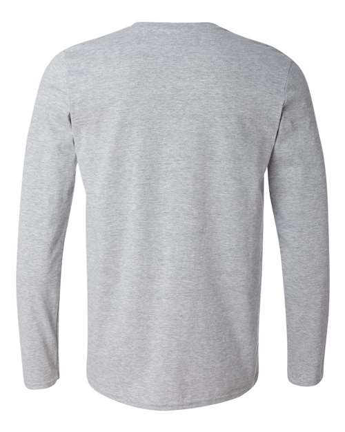 Gildan Men's Softstyle Long Sleeve T-Shirt 64400 Mens Apparel Shirts & Tops